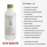 photo InstaGrill - Carbonella Vegetale di alta Qualità  - 2 x 2,5 Kg + Bioetanolo gel 500ml 2